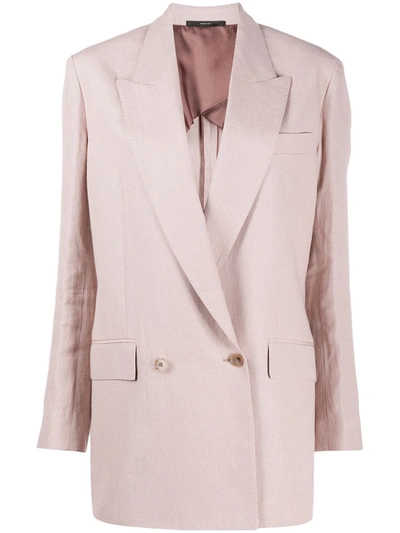 Paul Smith Double-breasted Blazer In Neutrals