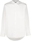 Theory Plain Long-sleeved Shirt In White