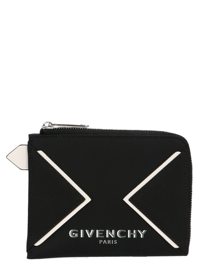 Givenchy V Lines Wallet In Black