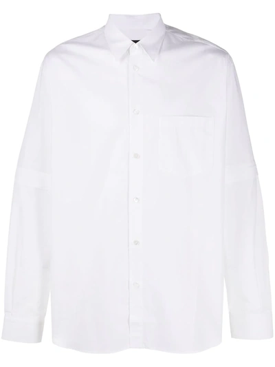 Stella Mccartney Detachable-sleeve Shirt In White