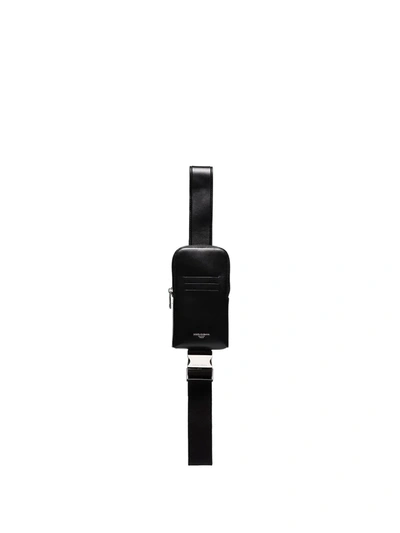 Dolce & Gabbana Black Smartphone Cross Body Leather Bag