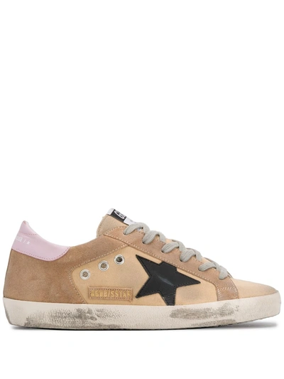 Golden Goose Superstar Sneakers In Neutrals