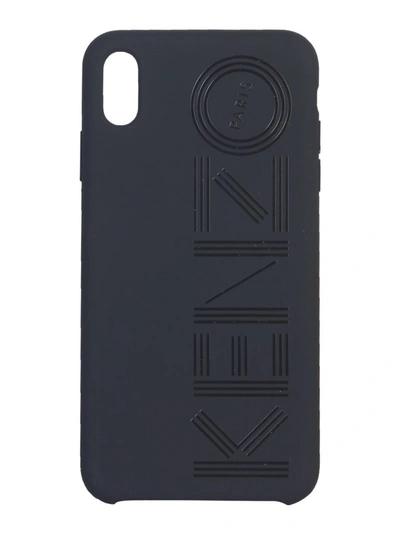 Kenzo Silicone Logo Iphone Case In Black