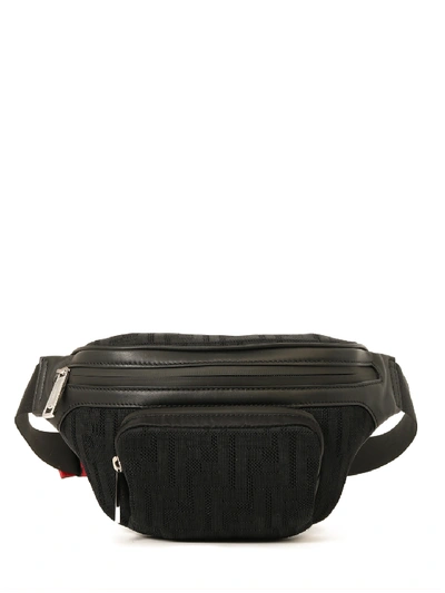Fendi Black Ff Belt Bag