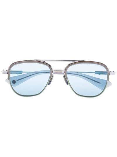 Dita Eyewear Rikton Square Frame Sunglasses In Grey