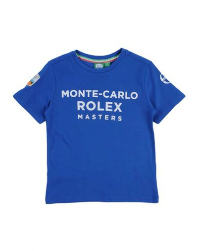 Sergio Tacchini Kids' T-shirt In Blue