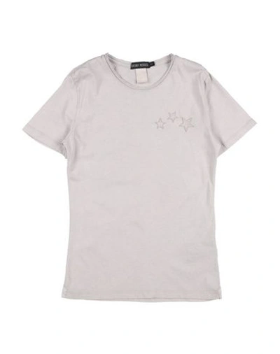 Antony Morato Kids' T-shirts In Light Grey