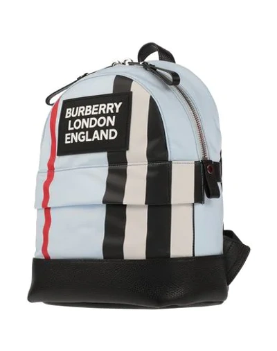 Burberry Kids' Backpack & Fanny Pack In Sky Blue