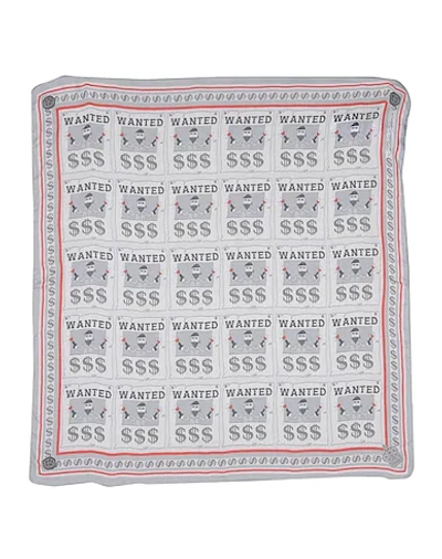 Dolce & Gabbana Kids' Square Scarf In Grey