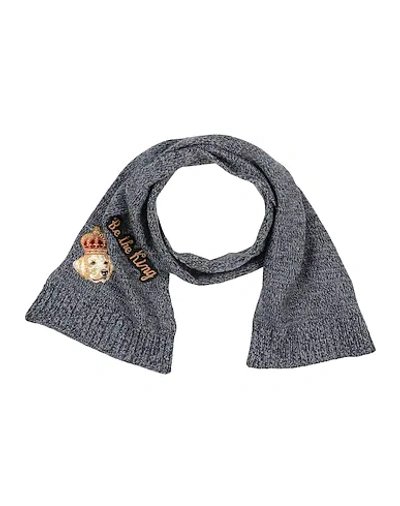 Dolce & Gabbana Kids' Scarves In Lead