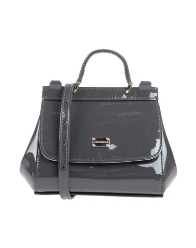 Dolce & Gabbana Kids' Handbags In Steel Grey