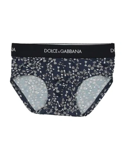 Dolce & Gabbana Kids' Brief In Dark Blue