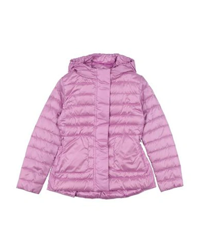 Add Kids' Down Jacket In Pink