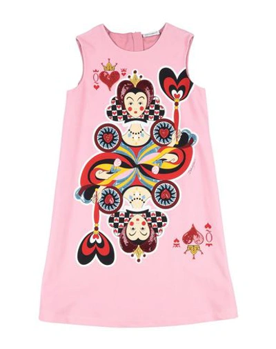 Dolce & Gabbana Kids' Dresses In Pink