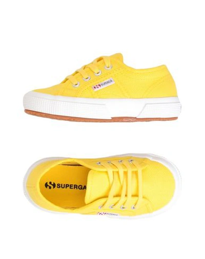 Superga Babies' Sneakers In Yellow