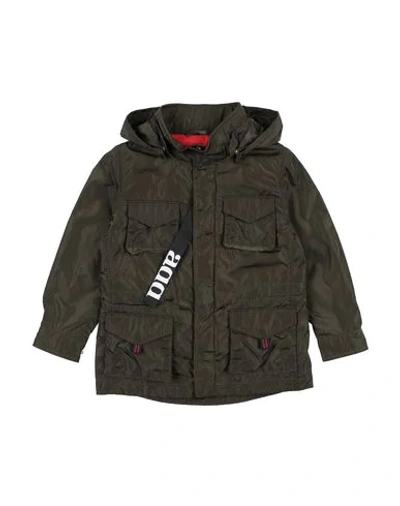 Add Kids' Down Jackets In Military Green
