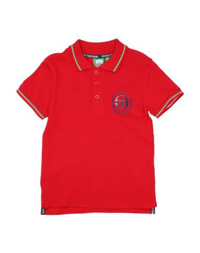 Sergio Tacchini Kids' Polo Shirt In Red