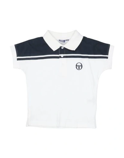 Sergio Tacchini Kids' Polo Shirt In White