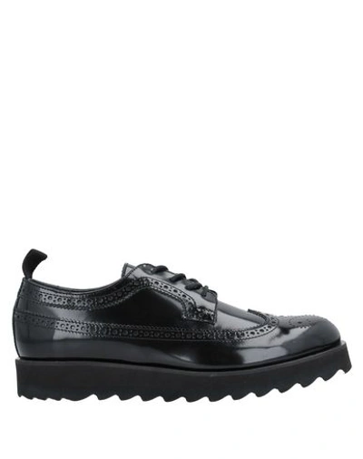 Dsquared2 Kids' Laced Shoes In Black