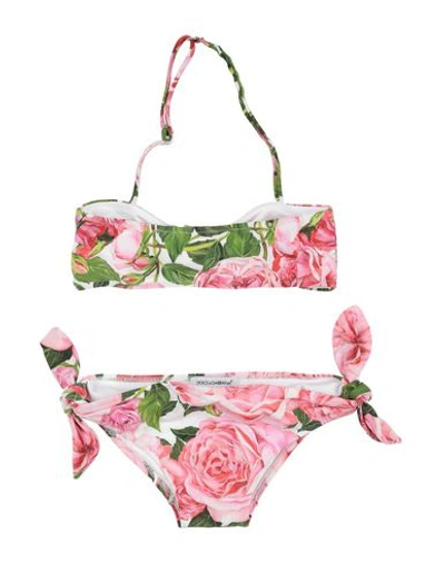 Dolce & Gabbana Kids' Bikini In Pink