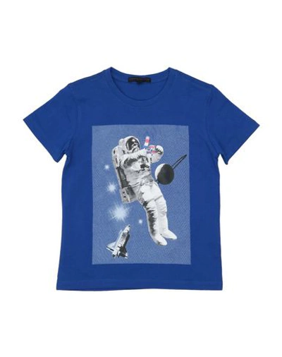 Frankie Morello Kids' T-shirts In Blue