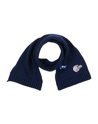 Dolce & Gabbana Babies' Scarves In Dark Blue