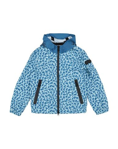 Ai Riders On The Storm Kids' Jacket In Sky Blue