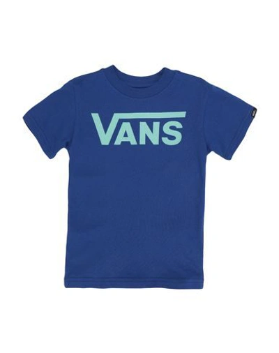Vans Kids' T-shirts In Blue