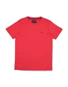 Emporio Armani Kids' T-shirt In Red