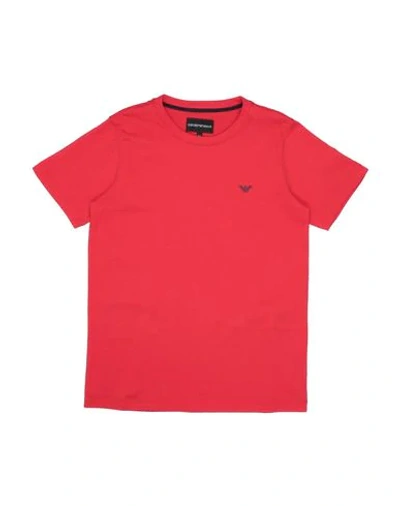 Emporio Armani T-shirt In Red