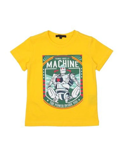 Frankie Morello Babies' T-shirts In Yellow