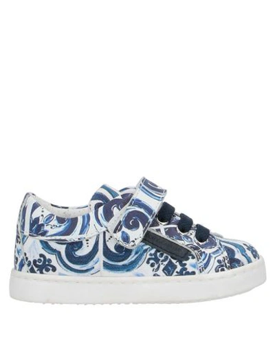 Dolce & Gabbana Babies' Sneakers In Blue