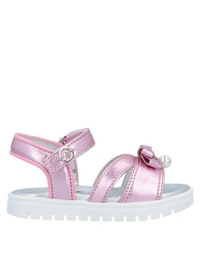 Miss Blumarine Babies' Sandals In Pink