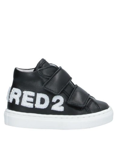 Dsquared2 Babies' Sneakers In Black