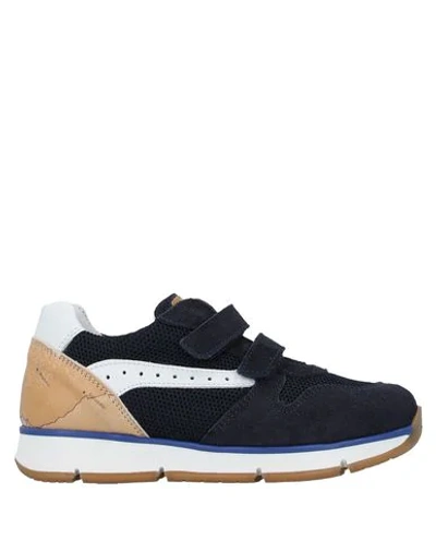 Alviero Martini 1a Classe Kids' Sneakers In Dark Blue