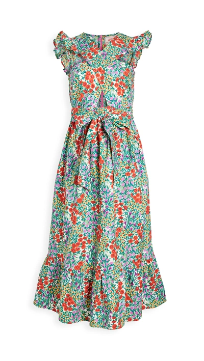 BANJANAN CECIL CROSSOVER MIDI DRESS BSP20DC599