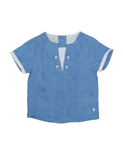 Paz Rodriguez Babies' Shirts In Blue