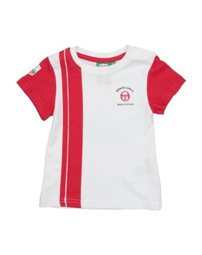 Sergio Tacchini Babies' T-shirts In Red