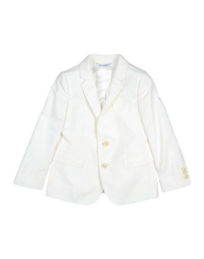 Dolce & Gabbana Kids' Suit Jackets In White
