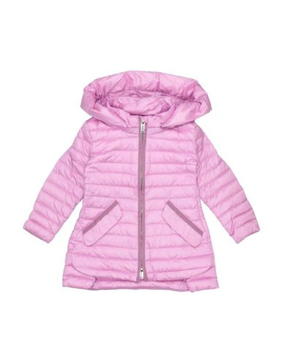 Add Babies' Down Jacket In Pink