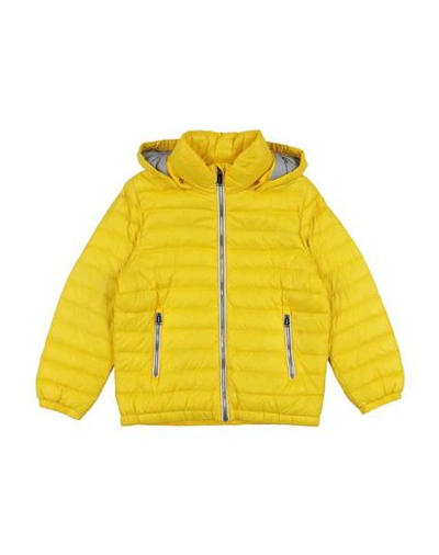 Add Kids' Down Jacket In Yellow