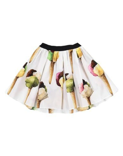 Dolce & Gabbana Babies' Skirt In White