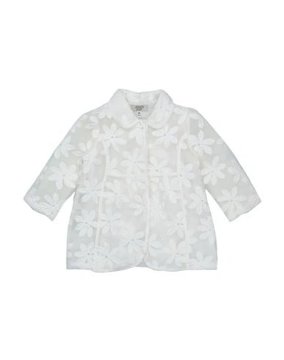 Armani Junior Babies' Jacket In Ivory