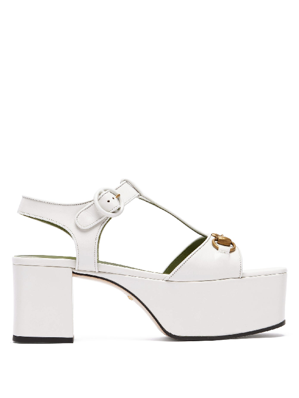 gucci houdan platform pump