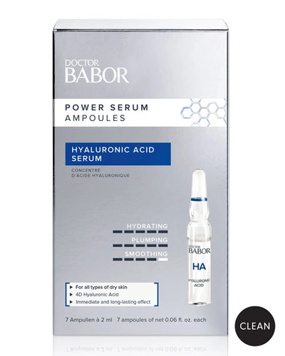 Babor Power Serum Ampoules: Hyaluronic Acid Serum