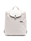 Longchamp Le Pliage Club Nylon Backpack In Neutrals