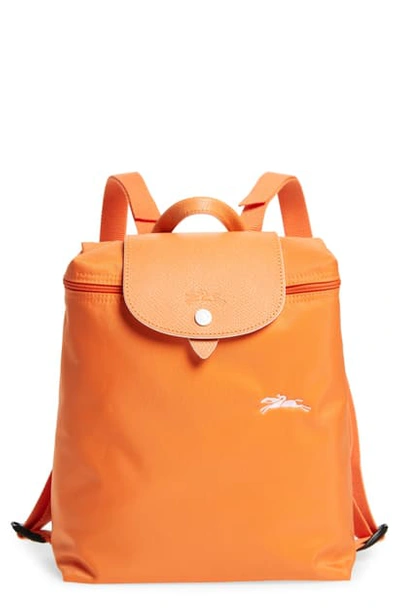 Longchamp Le Pliage Club Orange Longchamp Le Pliage Club Nylon Backpack In  Orange ModeSens
