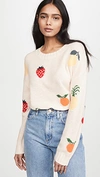 Rails Perci Intarsia Sweater In Fruit Medley