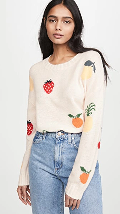 Rails Perci Intarsia Sweater In Fruit Medley