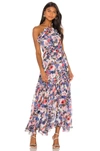 Misa X Revolve Dallin Dress In Tie Dye Floral